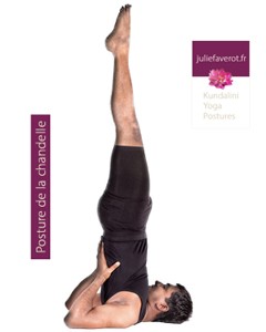 Posture chandelle Kundalini Yoga